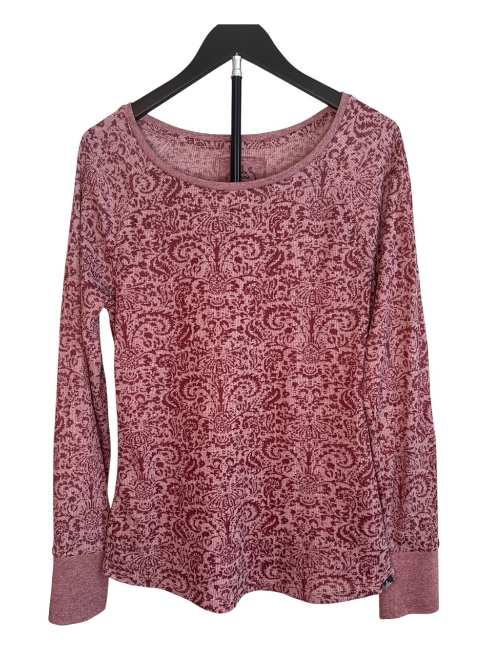 prAna Amelia Long-Sleeve Burnout Top